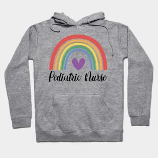 Pediatric Nurse Rainbow Hoodie